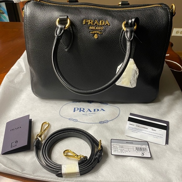 Prada Bauletto bag Black NEW (price is firm) - Picture 3 of 12